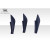 2013-2020 Scion FR-S Toyota 86 Subaru BRZ GT500 V3 Rear Bumper Canards - 6 Piece - image 8