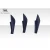2013-2020 Scion FR-S Toyota 86 Subaru BRZ GT500 V3 Rear Bumper Canards - 6 Piece - image 8