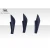 2013-2020 Scion FR-S Toyota 86 Subaru BRZ GT500 V3 Rear Bumper Canards - 6 Piece - image 7