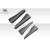2003-2007 Infiniti G Coupe G35 Vader Side Skirts Rocker Panels Add Ons Spat Extensions - 4 Piece - image 3