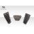 Universal Duraflex Trackstar 3 Hood Vents - 3 Piece - image 15