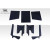1999-2002 Nissan Silvia S15 TKO RBS Wide Body Rear Diffuser - 7 Piece (S) - image 10