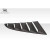 2015-2023 Ford Mustang KT Window Scoops - 2 Piece (S) - image 8