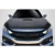 2017-2021 Honda Civic Type R OEM Look Carbon Fiber Hood - image 1