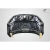 2017-2021 Honda Civic Type R OEM Look Carbon Fiber Hood - image 11