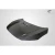 2017-2021 Honda Civic Type R OEM Look Carbon Fiber Hood - image 13