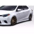 2014-2016 Toyota Corolla Duraflex Zeta Side Skirt Rocker Panels 2 Piece