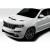2011-2022 Jeep Grand Cherokee Hellcat Look Hood - 1 Piece - image 1