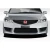 2006-2011 Honda Civic 4DR Type R Look Front Bumper - 1 Piece - image 3