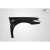 2006-2007 Subaru Impreza WRX STI 4DR C Speed 20mm Front Fenders - 2 Piece - image 6