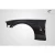 2005-2009 Ford Mustang GT350 V2 Look Front Fenders - 2 Piece - image 6