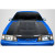 1987-1993 Ford Mustang GT500 V2 Hood - 1 Piece - image 1