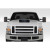 2008-2010 Ford Super Duty F250 F350 F450 GT500 V2 Hood - 1 Piece (S) - image 1
