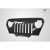 1997-2006 Jeep Wrangler Carbon Creations Predator Grille - 1 Piece (S) - image 3