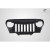 1997-2006 Jeep Wrangler Carbon Creations Predator Grille - 1 Piece (S) - image 11