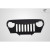 1997-2006 Jeep Wrangler Predator Grille - 1 Piece (S) - image 7