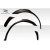 2002-2007 Subaru Impreza WRX STI 4DR STI Look Rear Fender Flares - 4 Piece - image 5