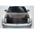 2000-2005 Mitsubishi Eclipse Evo GT Hood - 1 Piece - image 1
