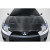 2006-2012 Mitsubishi Eclipse Carbon Creations Magneto Hood - 1 Piece - image 1