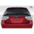 2008-2011 Subaru Impreza HB 2008-2014 WRX STI HB MSR Rear Middle Wing Spoiler - 1 Piece - image 3
