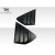 2018-2023 Subaru XV Crosstrek Fennec Outdoors Edition Rear Window Scoops - 2 Piece - image 13