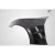 2005-2013 Chevrolet Corvette ZR2 Carbon Fiber Fender - image 7