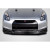 2009-2011 Nissan GT-R R35 C1 Front Lip Under Spoiler Air Dam - 1 Piece - image 1