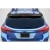 2018-2023 Subaru Crosstrek STI Look Carbon Fiber Rear Wing - image 1