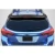 2018-2023 Subaru Crosstrek STI Look Carbon Fiber Rear Wing - image 2