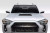 2010-2023 Toyota 4Runner Duraflex TD3000 Hood 1 Piece