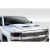 2016-2018 Chevrolet Silverado Dual Ram Air Hood - image 1