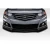 2009-2014 Acura TSX HFP V3 Look Front Lip Under Spoiler Air Dam - 3 Piece ( fits modulo bumper only ) - image 3