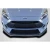 2016-2018 Ford Focus RS Max Front Lip Under Spoiler -1 Piece - image 1
