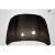2009-2018 Dodge Ram 1500 Demon Look Hood - 1 Piece - image 6