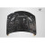 2015-2023 Dodge Charger Dritech Hellcat Look Hood - 1 Piece - image 3
