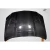 2019-2025 Dodge Ram Rebel Look Carbon Fiber Hood - image 7