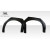 1979-1993 Ford Mustang C Tech 2" Wide Body Rear Fender Flares - 2 Piece - image 4