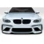 2007-2010 BMW 3 Series E92 Coupe E93 Convertible M2 Look Front Bumper - 1 Piece - image 3