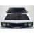 1967-1969 Chevrolet Camaro 2" Cowl Hood - 1 Piece - image 1