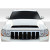 2005-2010 Jeep Grand Cherokee Demon Look Hood - 1 Piece - image 1