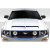2005-2009 Ford Mustang Duraflex GT500 V4 Hood - 1 Piece - image 1