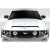 2005-2009 Ford Mustang GT500 V4 Hood - 1 Piece - image 1