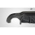 2014-2017 Infiniti Q50 Lightspeed Rear Diffuser - 1 Piece (S) - image 5