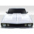 1967-1969 Chevrolet Camaro Duraflex 2" Cowl Hood - 1 Piece - image 1