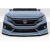 2017-2021 Honda Civic HB BZ Front Lip Spoiler - 1 Piece - image 1