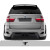 2010-2013 BMW X5 X5M E70 AF-1 Wide Body Rear Bumper ( GFK ) - 1 Piece (S) - image 5