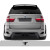 2010-2013 BMW X5 X5M E70 AF-1 Wide Body Rear Bumper ( GFK ) - 1 Piece (S) - image 5