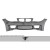 2008-2013 BMW 1 Series E82 E88 AF-1 Front Bumper ( GFK ) - 1 Piece - image 6