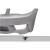 2008-2013 BMW 1 Series E82 E88 AF-1 Front Bumper ( GFK ) - 1 Piece - image 4
