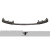 2008-2014 Lexus IS-F Carbon AF-1 Front Add-On Spoiler ( CFP ) - 1 Piece - image 3